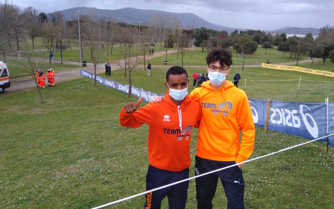 CAMPIONATI ITALIANI DI CROSS MEQUANINT NAVONI 2° – BEDIN LUCIO SFORTUNATO